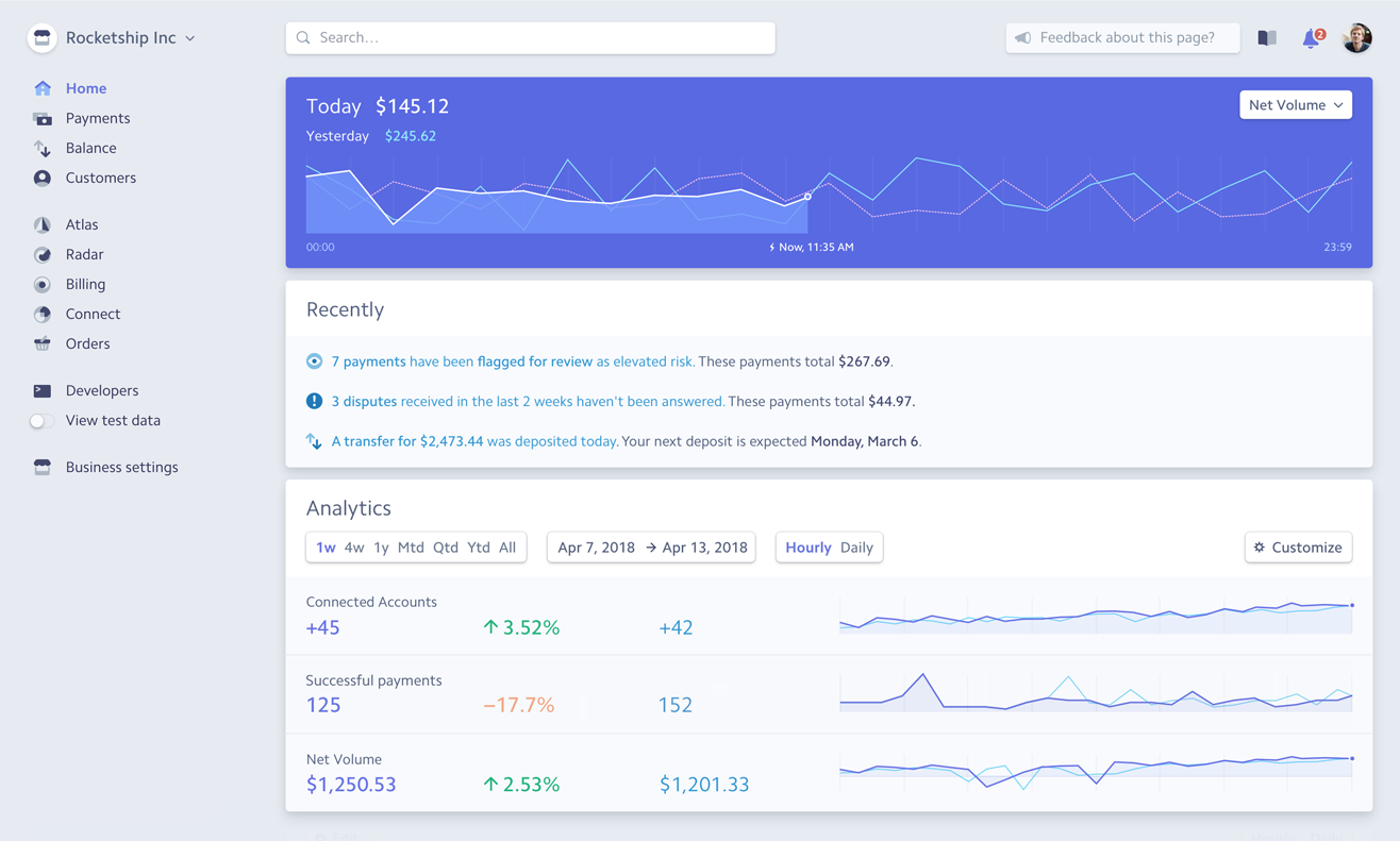 Stripe UI